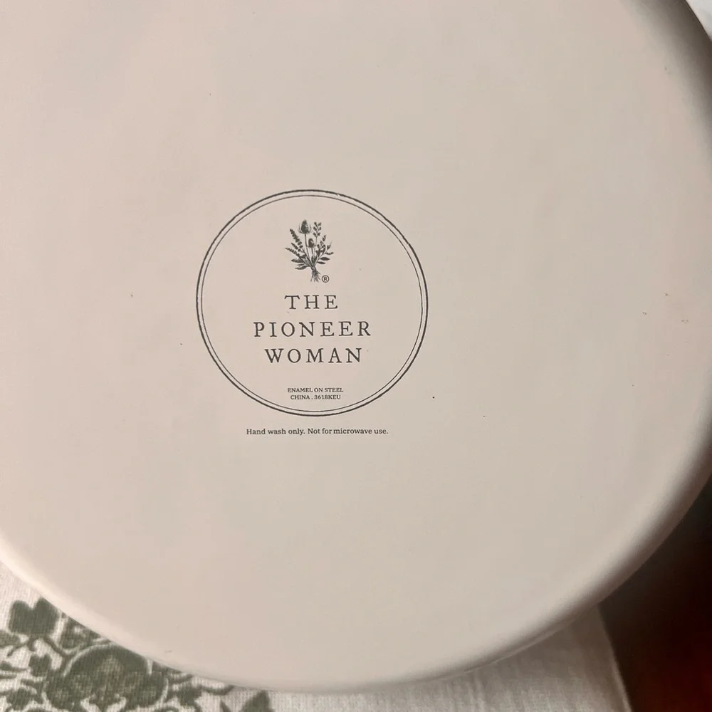 The Pioneer Woman Red Floral Enamel Tea Kettle